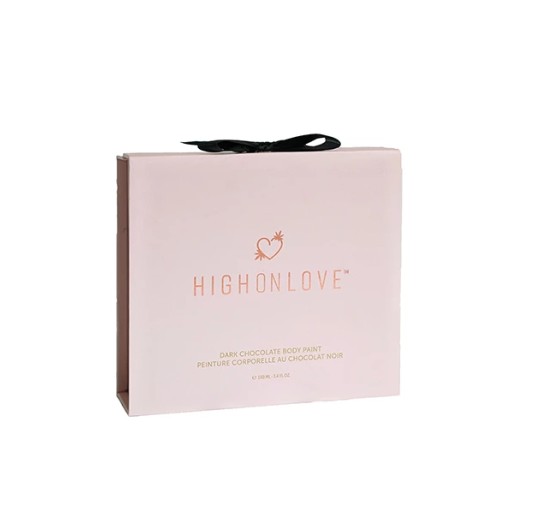 Farba do ciała - HighOnLove Dark Chocolate Body Paint 100 ml